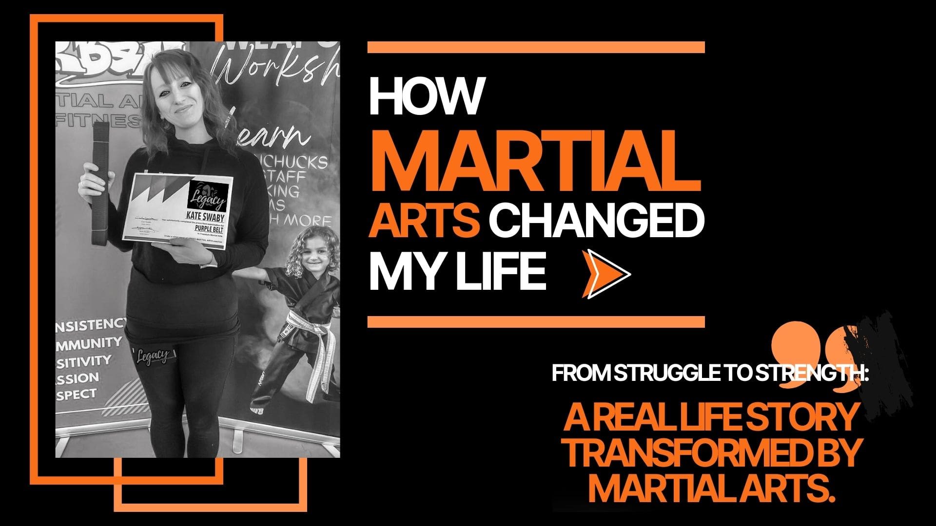 From Reluctant Mum to Kicking Butt Legacy Martial Arts Academy